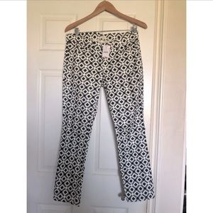 J. Crew Factory printed pants